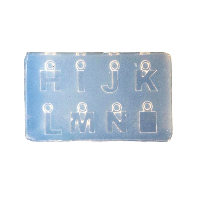 R3MC Mini Letter Numbers 3D Nail Art Decorations UV Crystal Epoxy Mold Silicone Mould