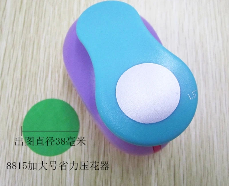 Convenient Paper Cutter Hole Round Cutter Durable DIY Embossing Punches Earring Card Punche for DIY Projects