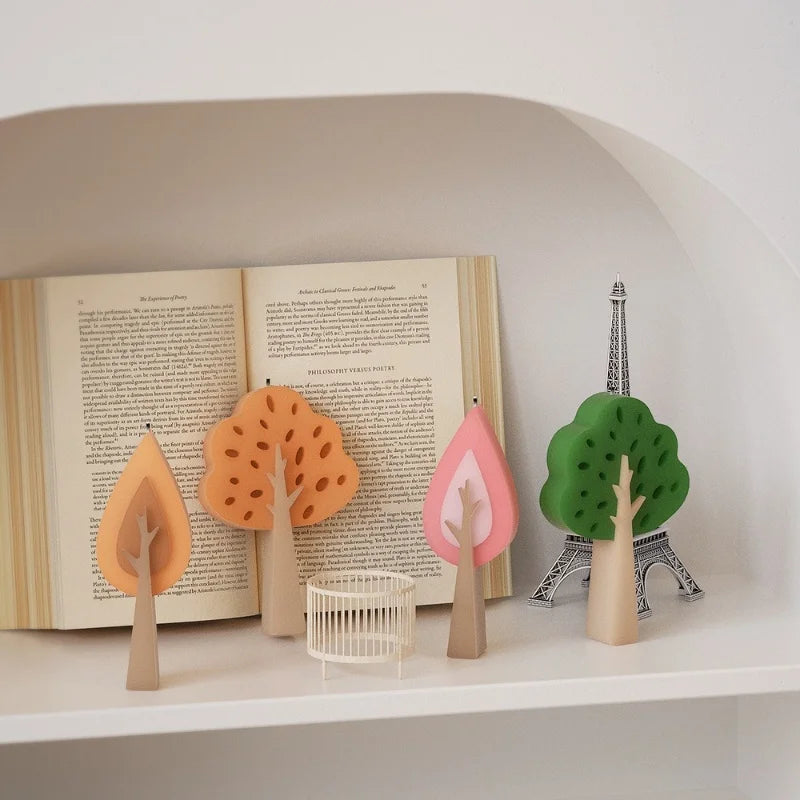 DIY Tree Candle Silicone Mold Gypsum Aromatherapy Leaf Candle Holder Desktop Display Resin Epoxy Mold Home Decoration Storage