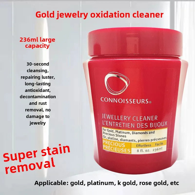 Gold/Silver/Platinum Jewelry Cleaner Lustering Liquid Cleaning Solution for Jewelry Precious Stones