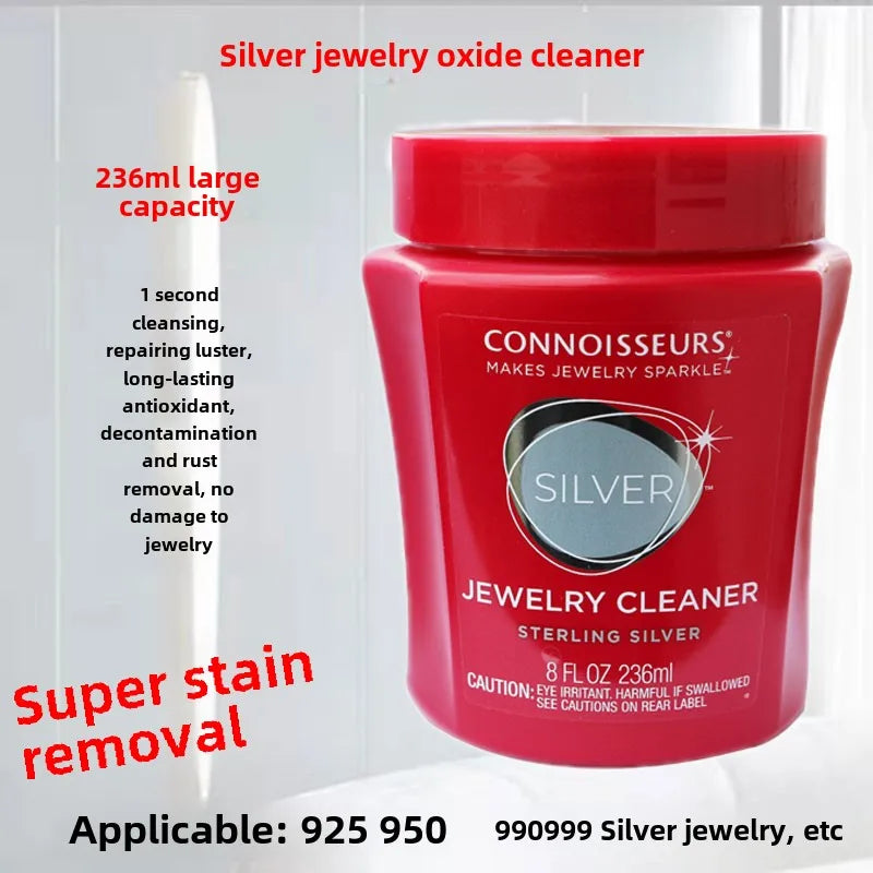 Gold/Silver/Platinum Jewelry Cleaner Lustering Liquid Cleaning Solution for Jewelry Precious Stones