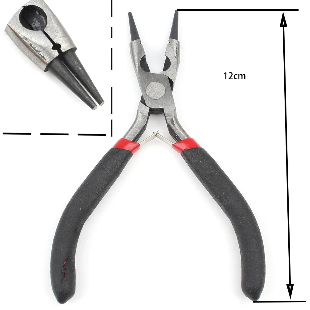 32 Types Mini Pliers Diagonal Pliers Long Needle Nose Cutter Handcraft Beading Insulated Plier For DIY Small Jewelry Pliers Tool