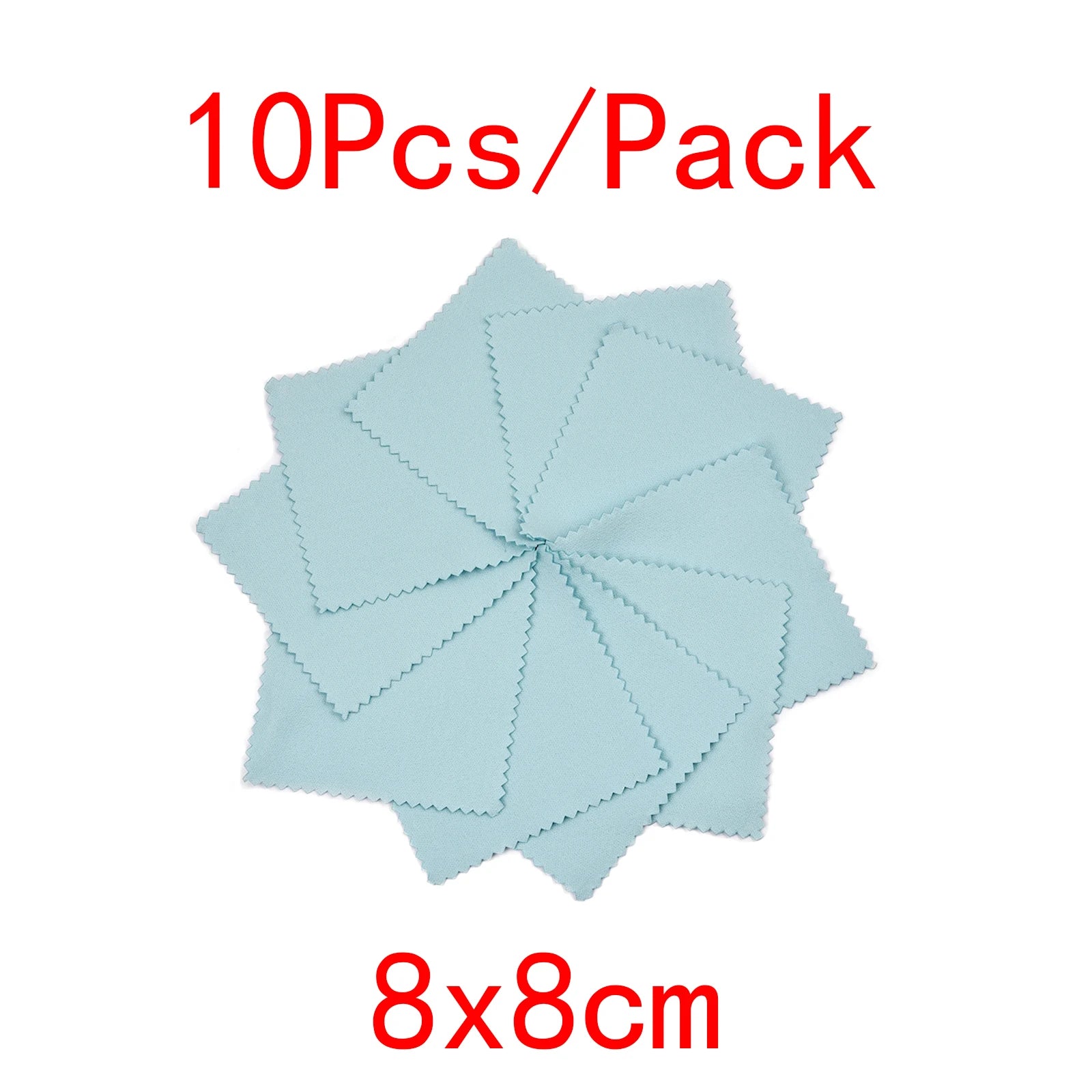 10-50pcs Polish Polishing Cloth Silver Color Cleaning Polishing Cloth Soft Clean Wipe Wiping Cloth For Silver Gold Jewelry Tool