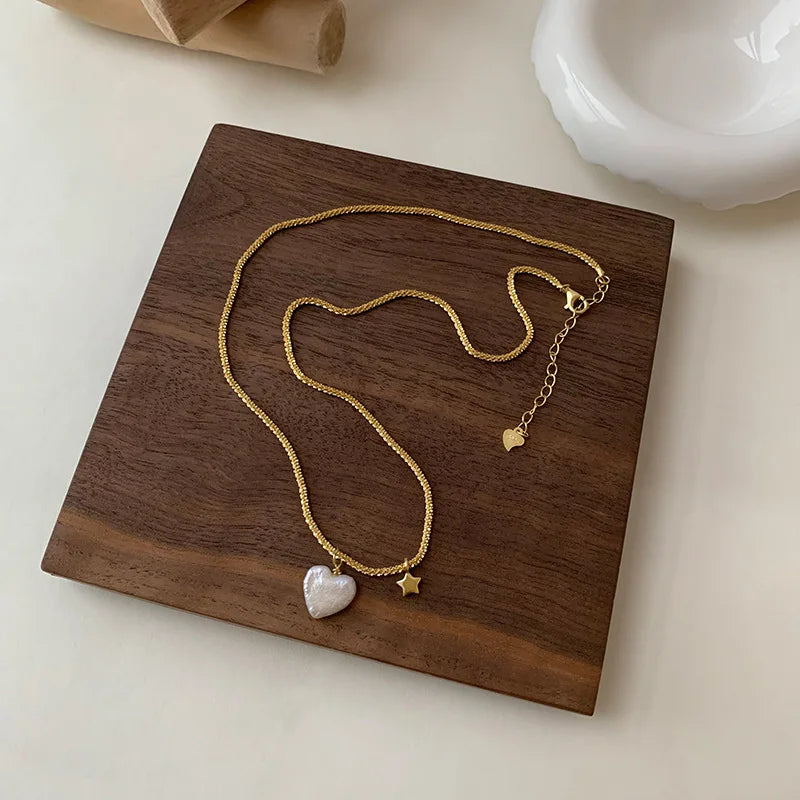 VENTFILLE 925 Sterling Silver Cat Pearl Necklace For Women Animal Retro Court Design Jewelry Birthday Gifts