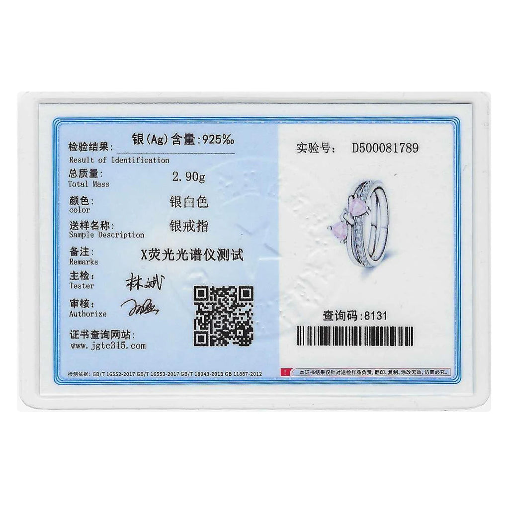 Original Hope Rainbow Flower Ring s925 Silver Jewelry DIY Exquisite Fashion