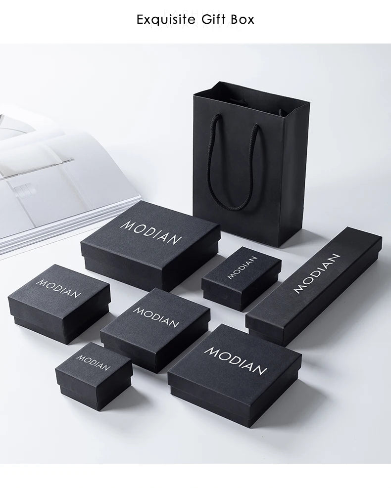 MODIAN Real 925 Sterling Silver Angel Wings Simple Stud Earrings Trendy Earrings For Women Birthday Anniversary Jewelry Gift