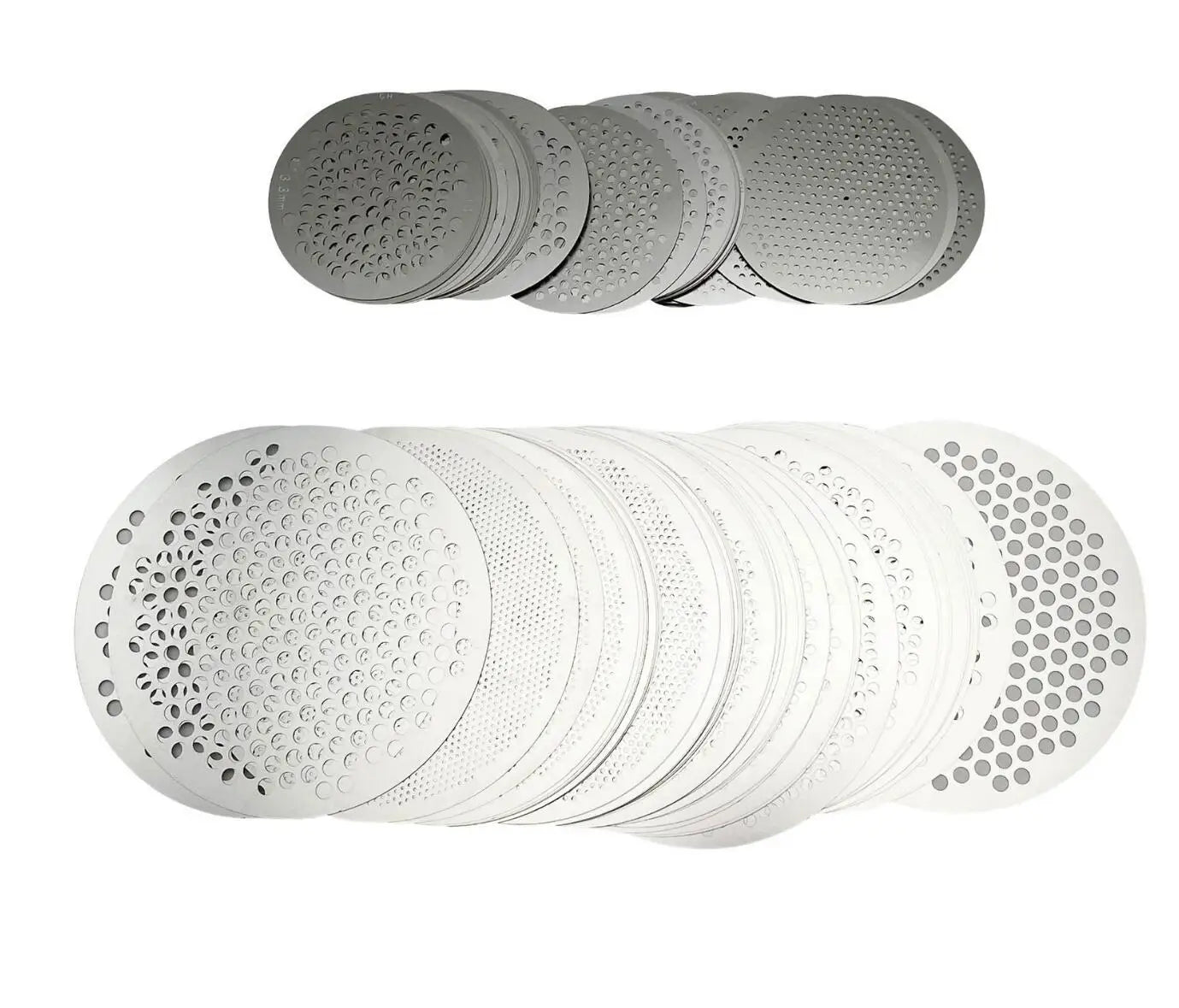 Stainless steel Diamond Sorting Sieve Plates for Gem Loose Stones Jewelers Diamonds Size Separator Jewelry tools