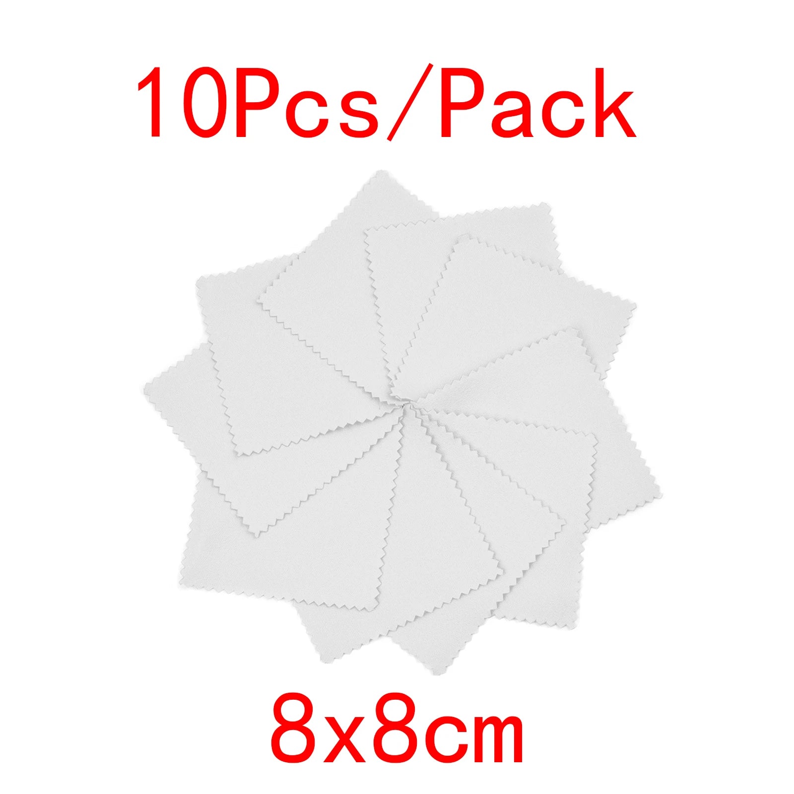 10-50pcs Polish Polishing Cloth Silver Color Cleaning Polishing Cloth Soft Clean Wipe Wiping Cloth For Silver Gold Jewelry Tool