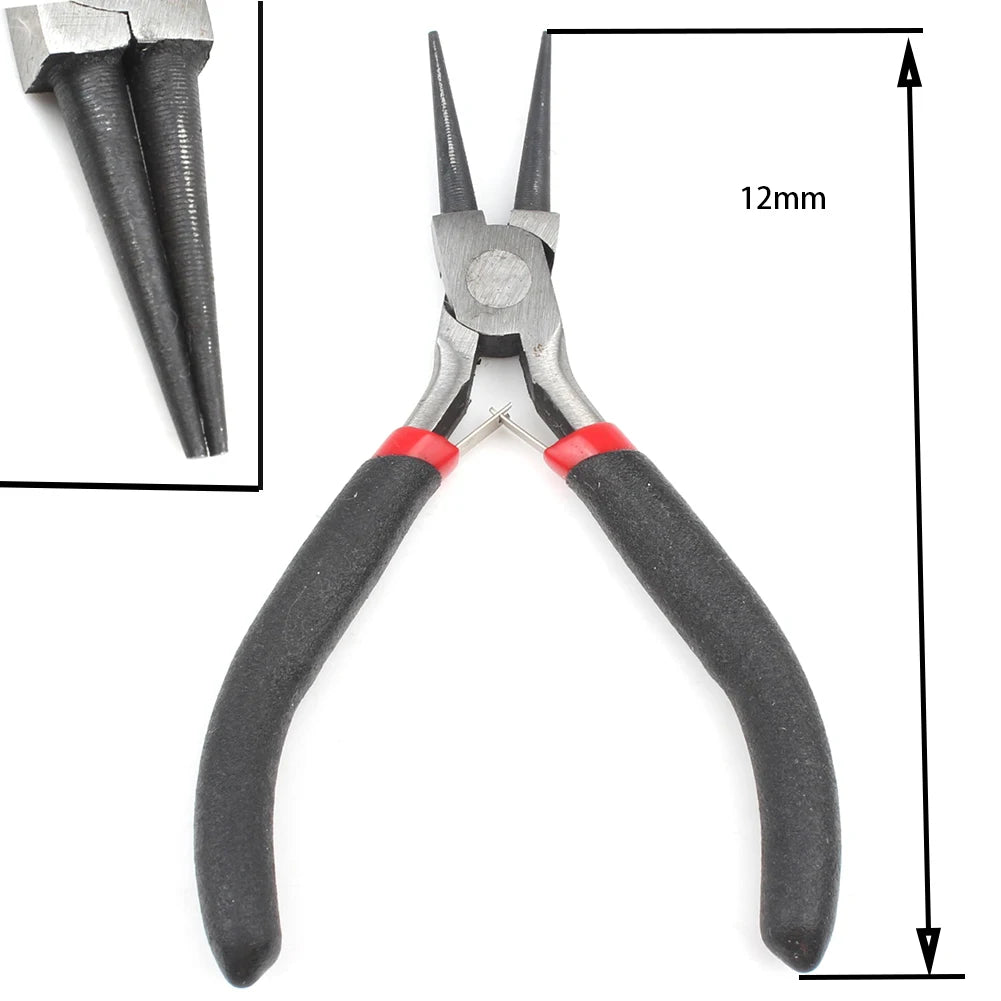 32 Types Mini Pliers Diagonal Pliers Long Needle Nose Cutter Handcraft Beading Insulated Plier For DIY Small Jewelry Pliers Tool