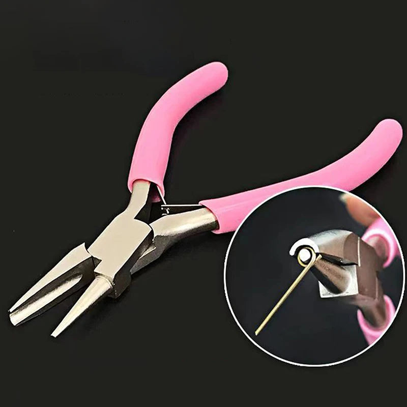 Round Concave Pliers Wire Looping Pliers Precision Jewelry Pliers Wire Looping Pliers For DIY Jewelry Making