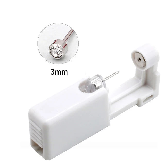 1pc Ear Stud Disposable Sterile Piercing Stud Gun Body Tragus Helix Earrings Safety Piercing Jewelry Tool Making Accessories