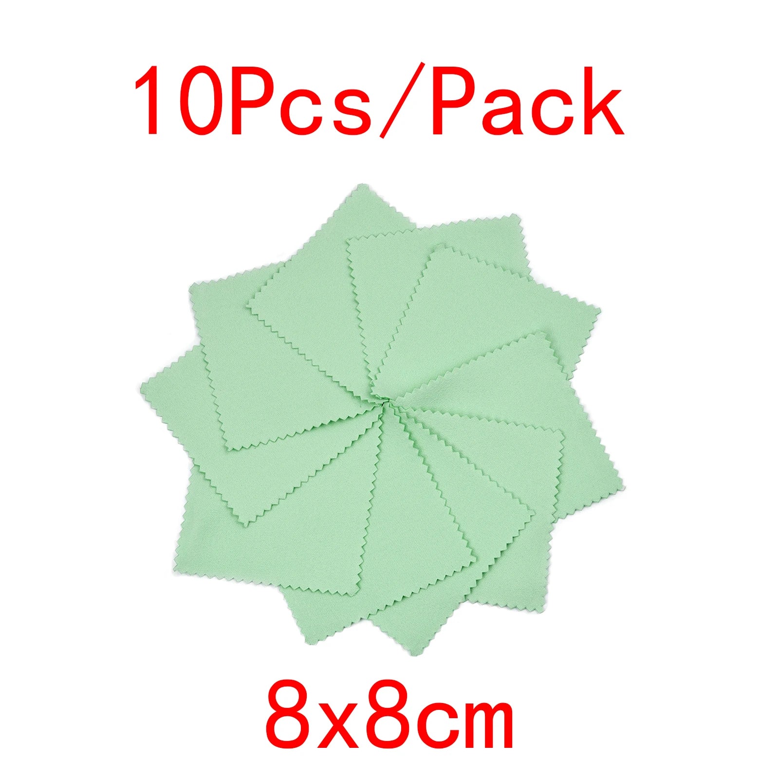 10-50pcs Polish Polishing Cloth Silver Color Cleaning Polishing Cloth Soft Clean Wipe Wiping Cloth For Silver Gold Jewelry Tool