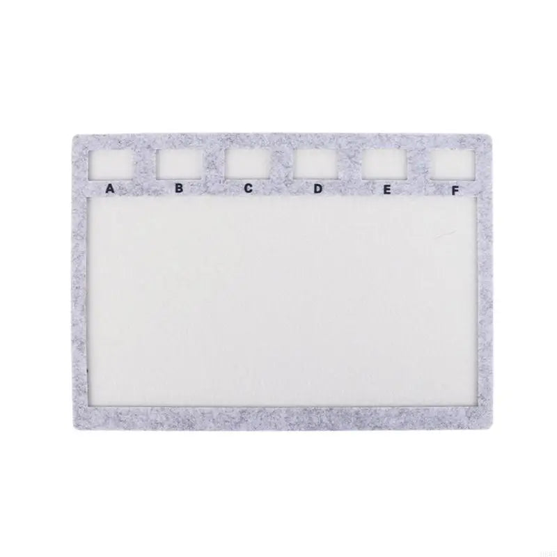 Nonslip Beading Mat Beads Design Tray For Jewelry Making With Felt Surfaces And Measurement Markings H8WF