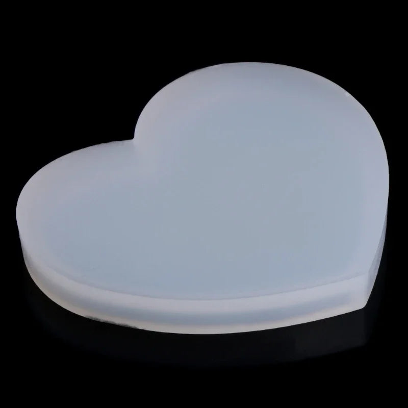 Silicone Heart Pendant Mold DIY Making Jewelry Resin Casting Craft Tool Dried Flower Resin Decorative DIY Hand Crafts