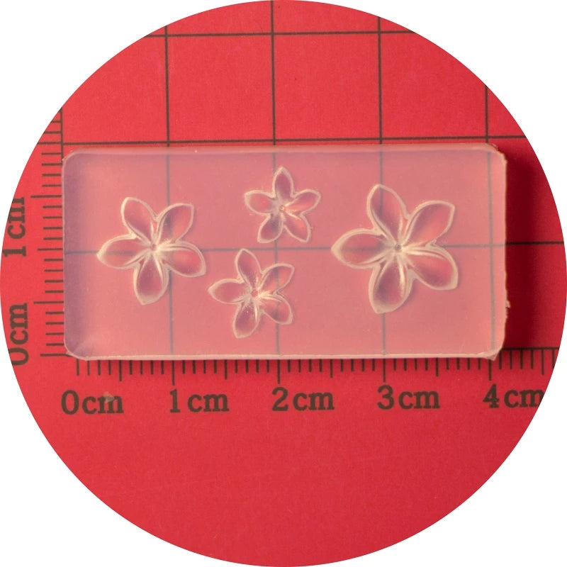 3D Nail Art Mold UV Epoxy Resin Glue Petal Flower Silicone Mold Three-Dimensional Flower Decorative Diamond Sticker Nail Jewelry