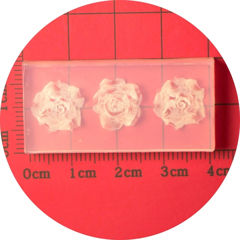 3D Nail Art Mold UV Epoxy Resin Glue Petal Flower Silicone Mold Three-Dimensional Flower Decorative Diamond Sticker Nail Jewelry