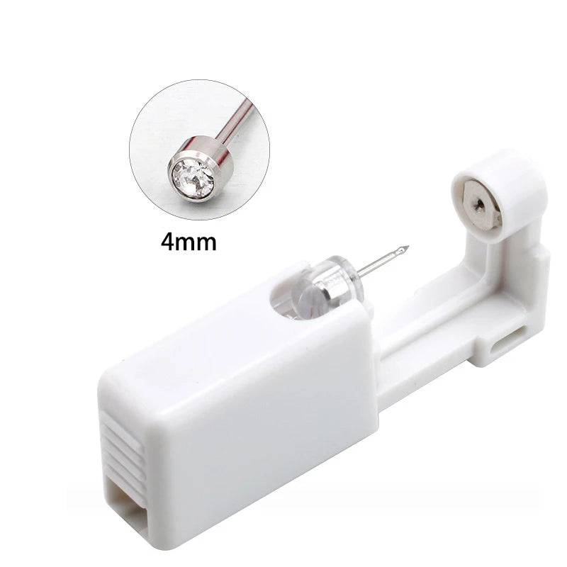 1pc Ear Stud Disposable Sterile Piercing Stud Gun Body Tragus Helix Earrings Safety Piercing Jewelry Tool Making Accessories