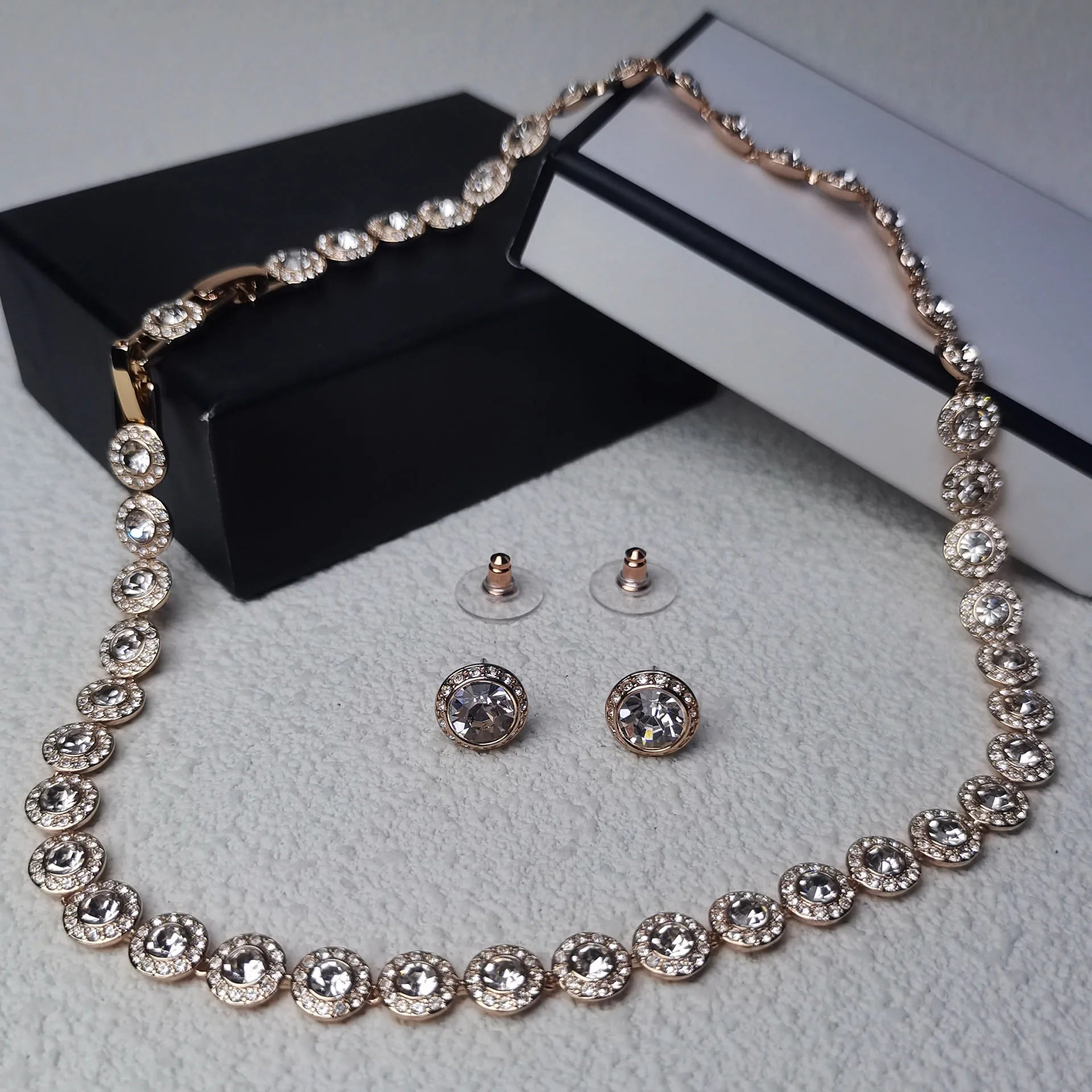 2025 New Original High Jewelry Set Collection Charming for Women Necklace Earrings Bracelet Best Wedding Gift