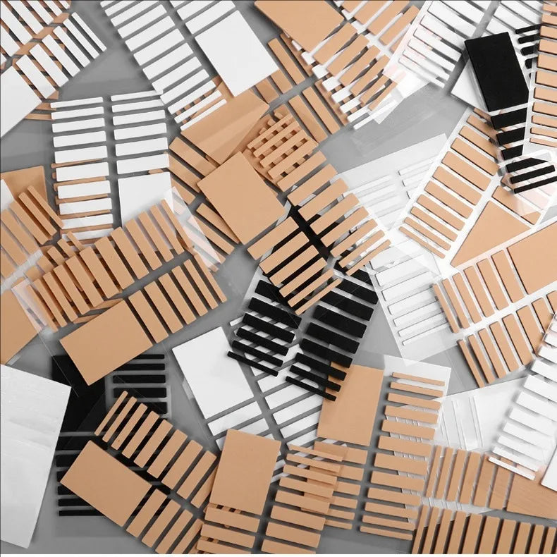 19pcs Any Rings Size Adjust Stickers Silicone Transparent Big Size Ring Invisible Fixed Tightener Reducer Resizing Jewelry Tools