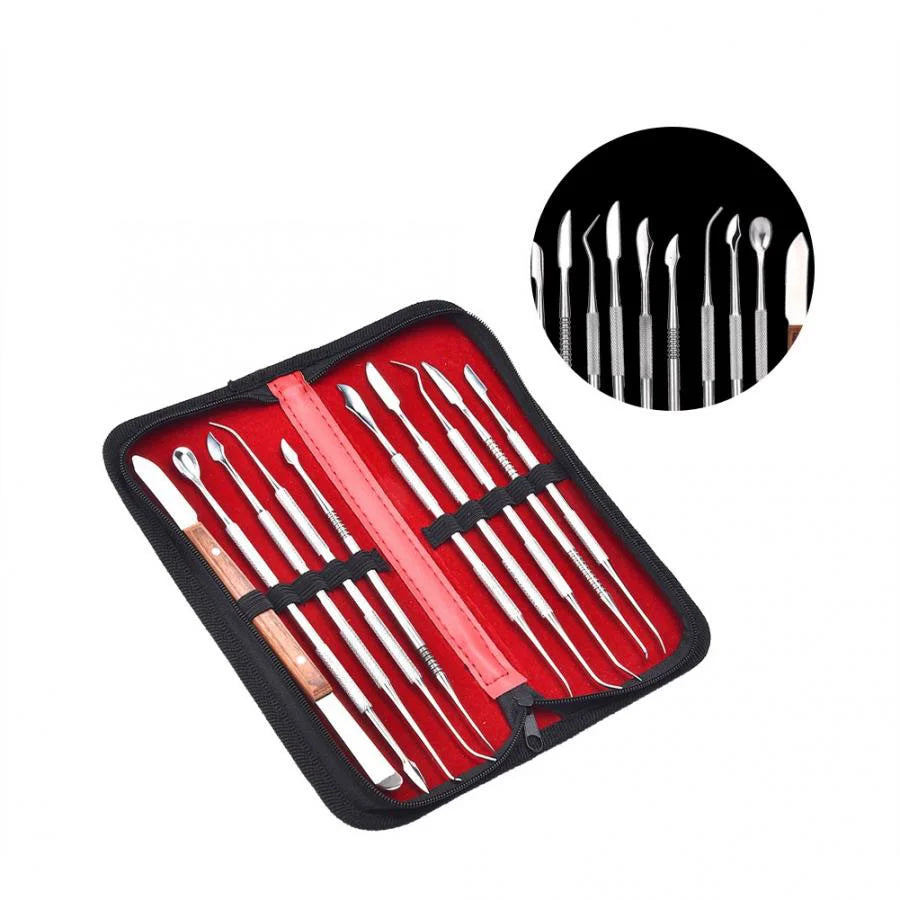 10 Stainless Steel Candle Carving Tool Sets, Pottery and Clay Tools, Jewelry  Wax Molds Wax Pieces Sculpture Sets