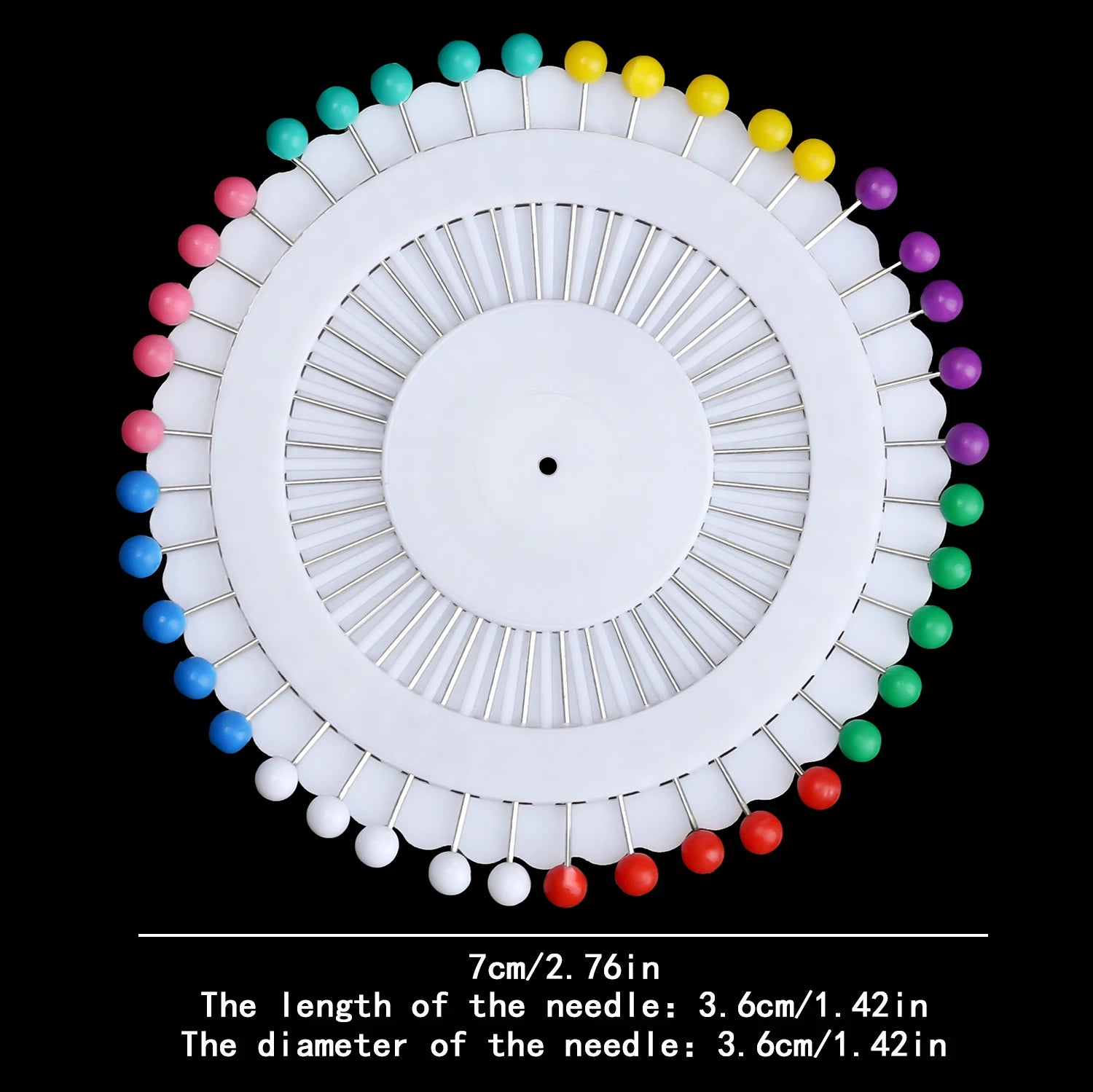 Round Square Knitting Kumihimo Beading Cord Disc Braiding Disk Tray Braided Plate Positioning Pin DIY Bracelet Weaving Board