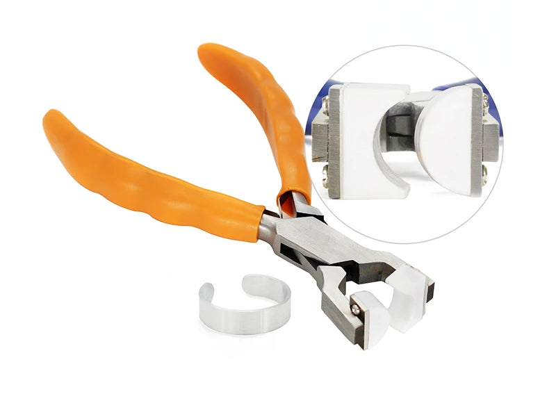 Bending the Ring Kit Plier Curved Stainless Steel Materials Machine Jewelry Making