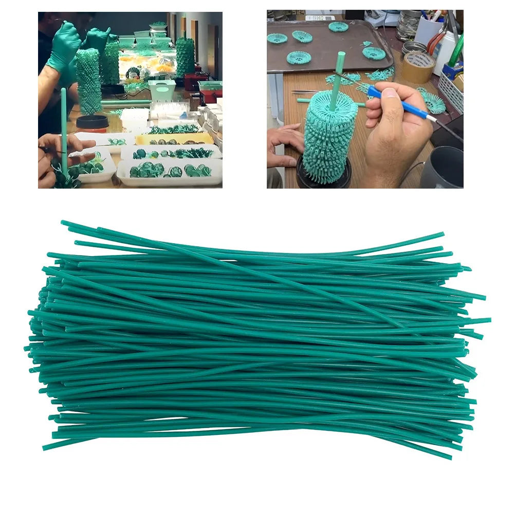 1Box Blue Green Wax Strip Wax Line Wax Column for Jewelry Casting Welding Molding Tool