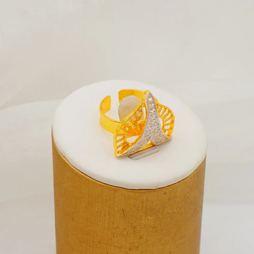 Exquisite 24K Gold Jewelry Set for Women, AU999 Authentic Gold Quality