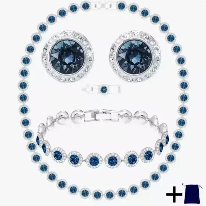 Women's Luxurious and Exquisite Jewelry Sets, Simple and Elegant Sets, Women's Couple Jewelry Sets, Wedding Rings