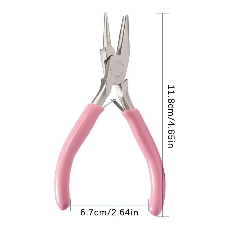 Round Concave Pliers Wire Looping Pliers Precision Jewelry Pliers Wire Looping Pliers For DIY Jewelry Making