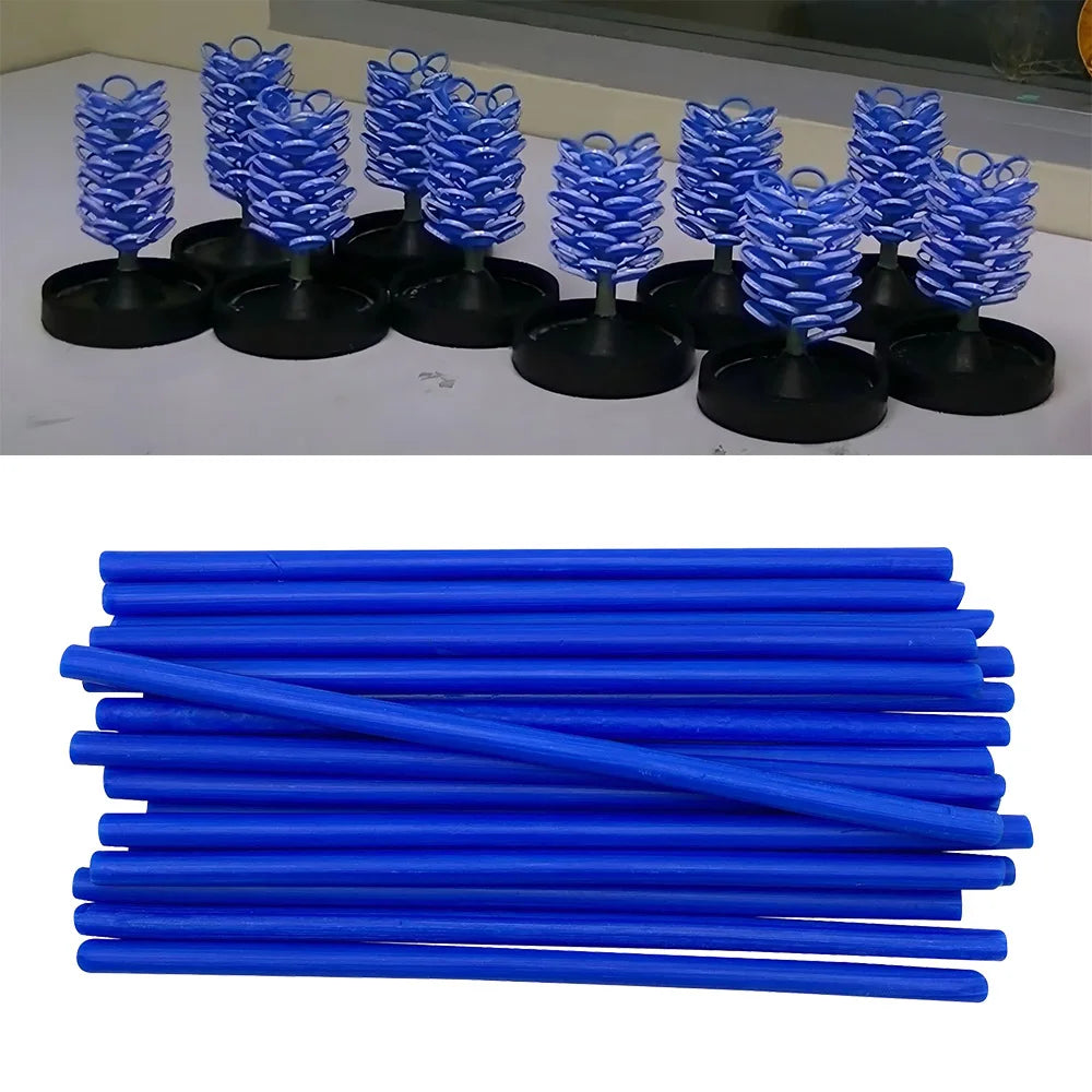 1Box Blue Green Wax Strip Wax Line Wax Column for Jewelry Casting Welding Molding Tool