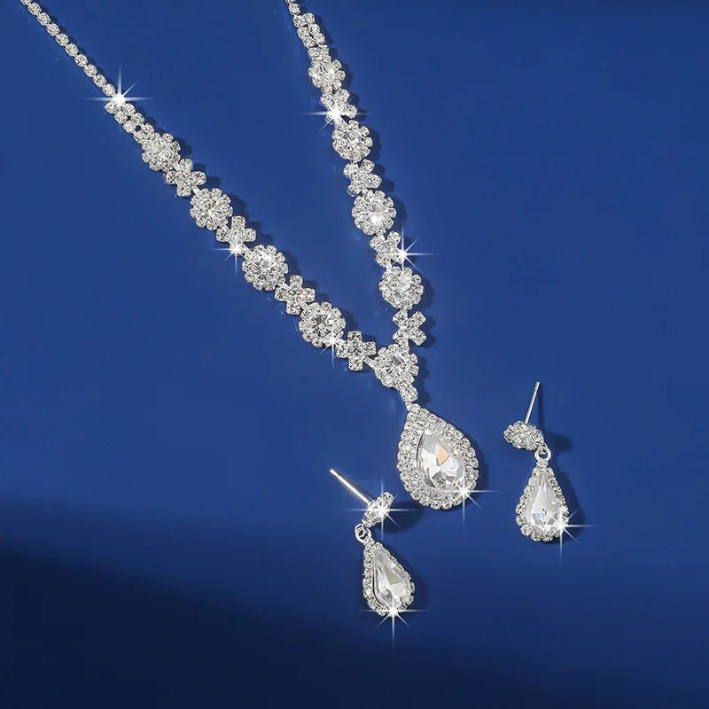 Elegant Jewelry Sets Choker Necklace Wedding Decoration For Evening Parties Wedding Events Fashion Enthusiasts