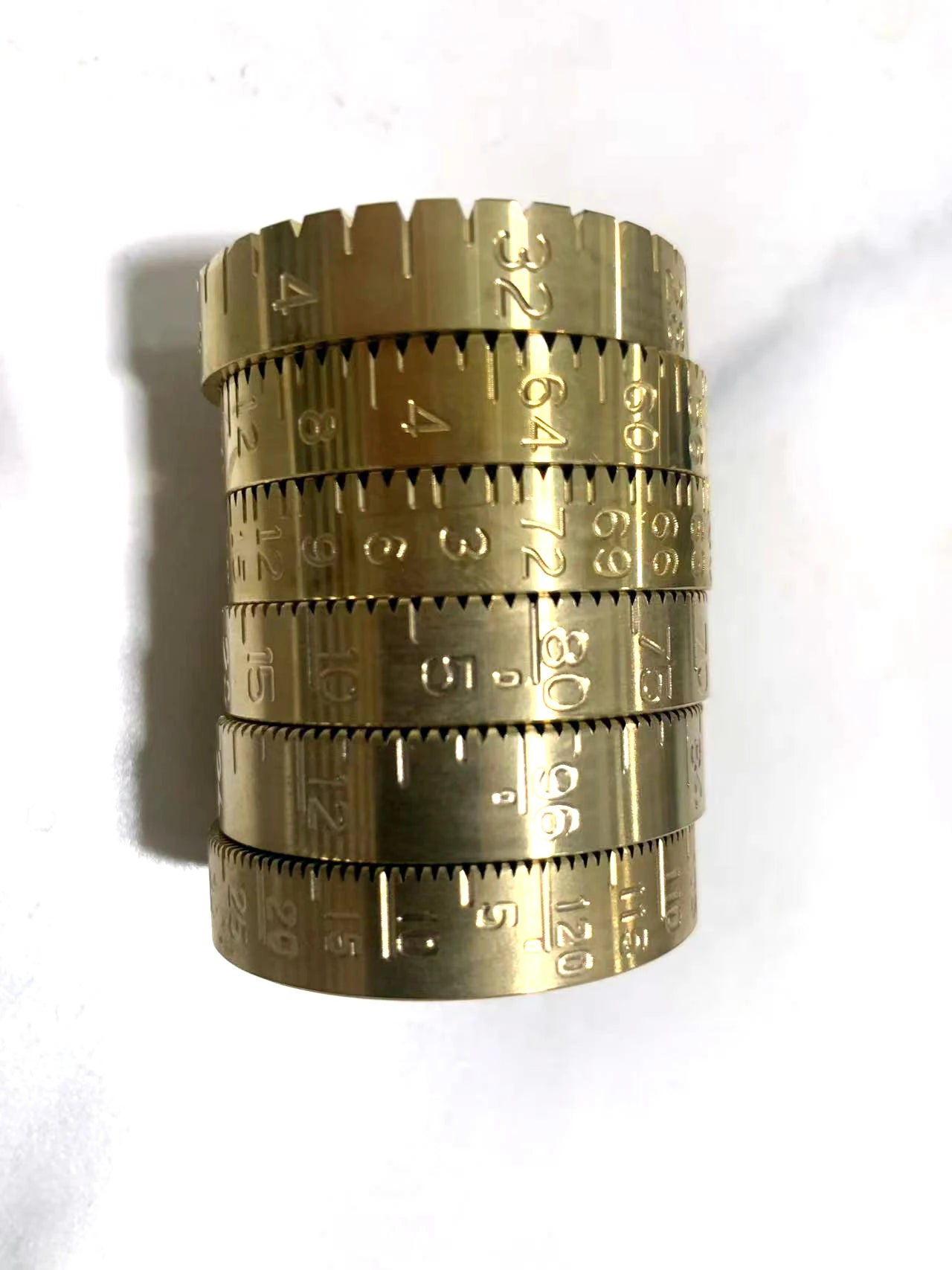 High Quality Copper 32/64/72/80/96/120 Index Gear Wheel for Jewelry Gem Faceting Machine Accessories