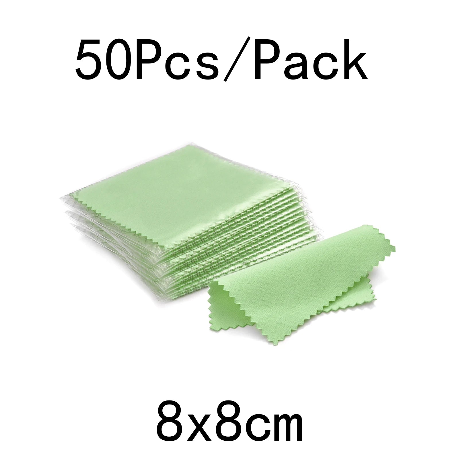 10-50pcs Polish Polishing Cloth Silver Color Cleaning Polishing Cloth Soft Clean Wipe Wiping Cloth For Silver Gold Jewelry Tool