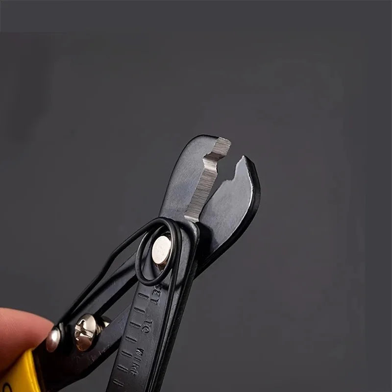 Jewelry Making Chain Pliers - Riveted Manual Bag Chain Opening/Closing Tool, Adjustable Mini Stripper for Chain Installation