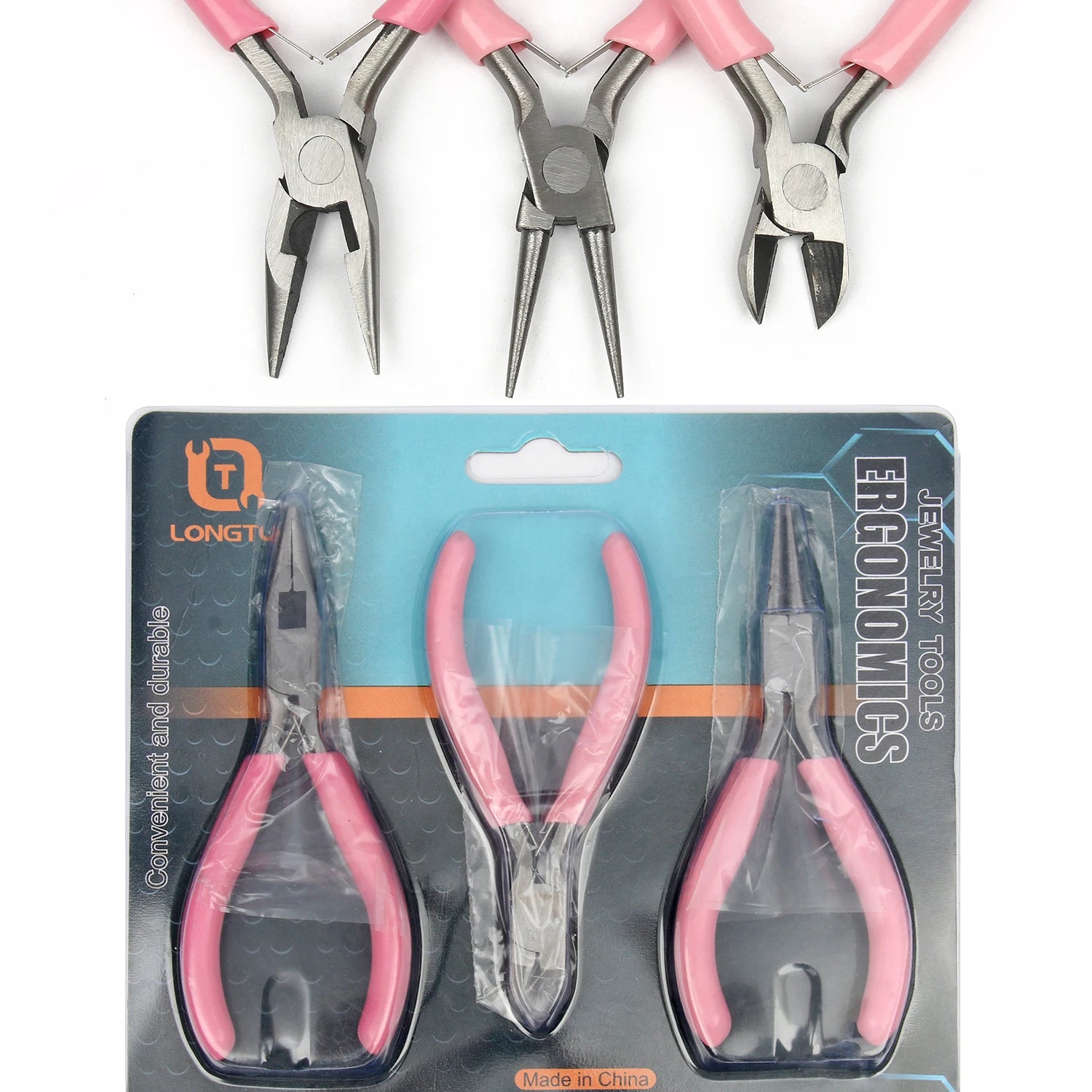 32 Types Mini Pliers Diagonal Pliers Long Needle Nose Cutter Handcraft Beading Insulated Plier For DIY Small Jewelry Pliers Tool