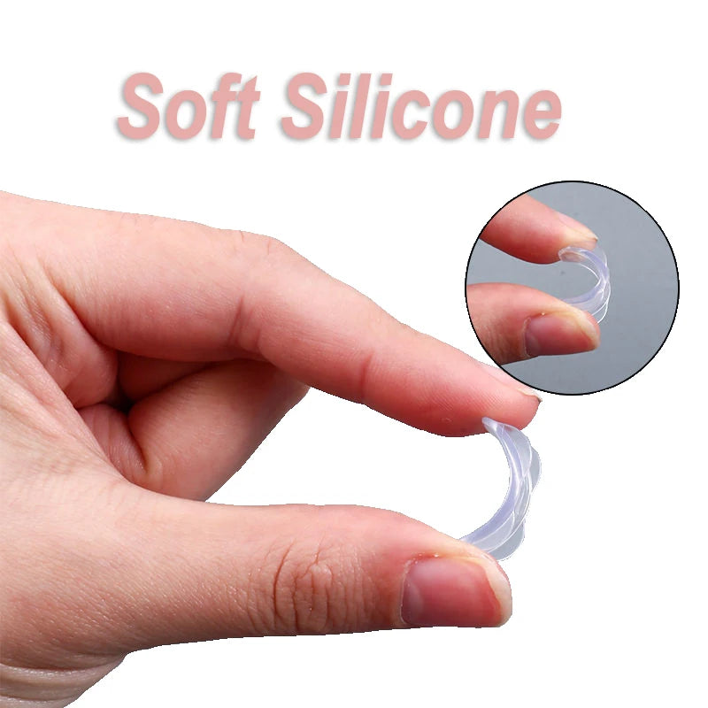 Ring Size Adjuster Resizer Silicone Invisible Finger Ring Size Resizer Clear Sticker for Loose Rings Jewelry Guard & Tools