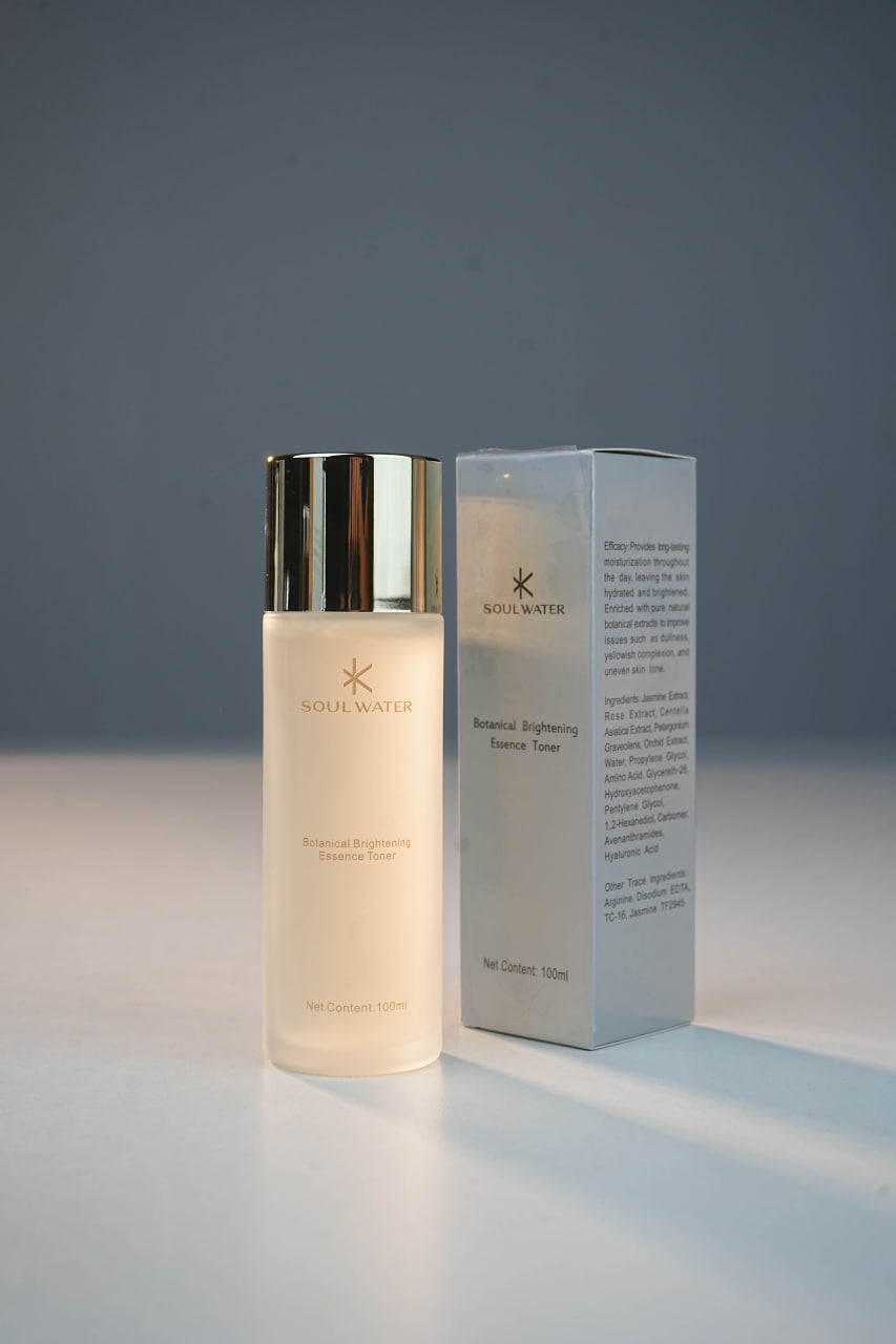 SOUL WATER Botanical Brightening Essence Toner Carton (100 Units)