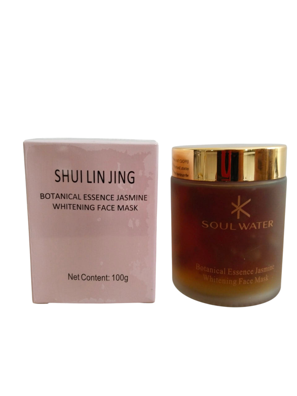 SHUILINJING Botanical Essence Jasmine Whitening Face Mask Carton (100 Units)