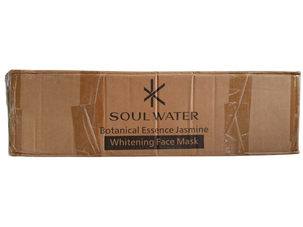 SHUILINJING Botanical Essence Jasmine Whitening Face Mask Carton (100 Units)