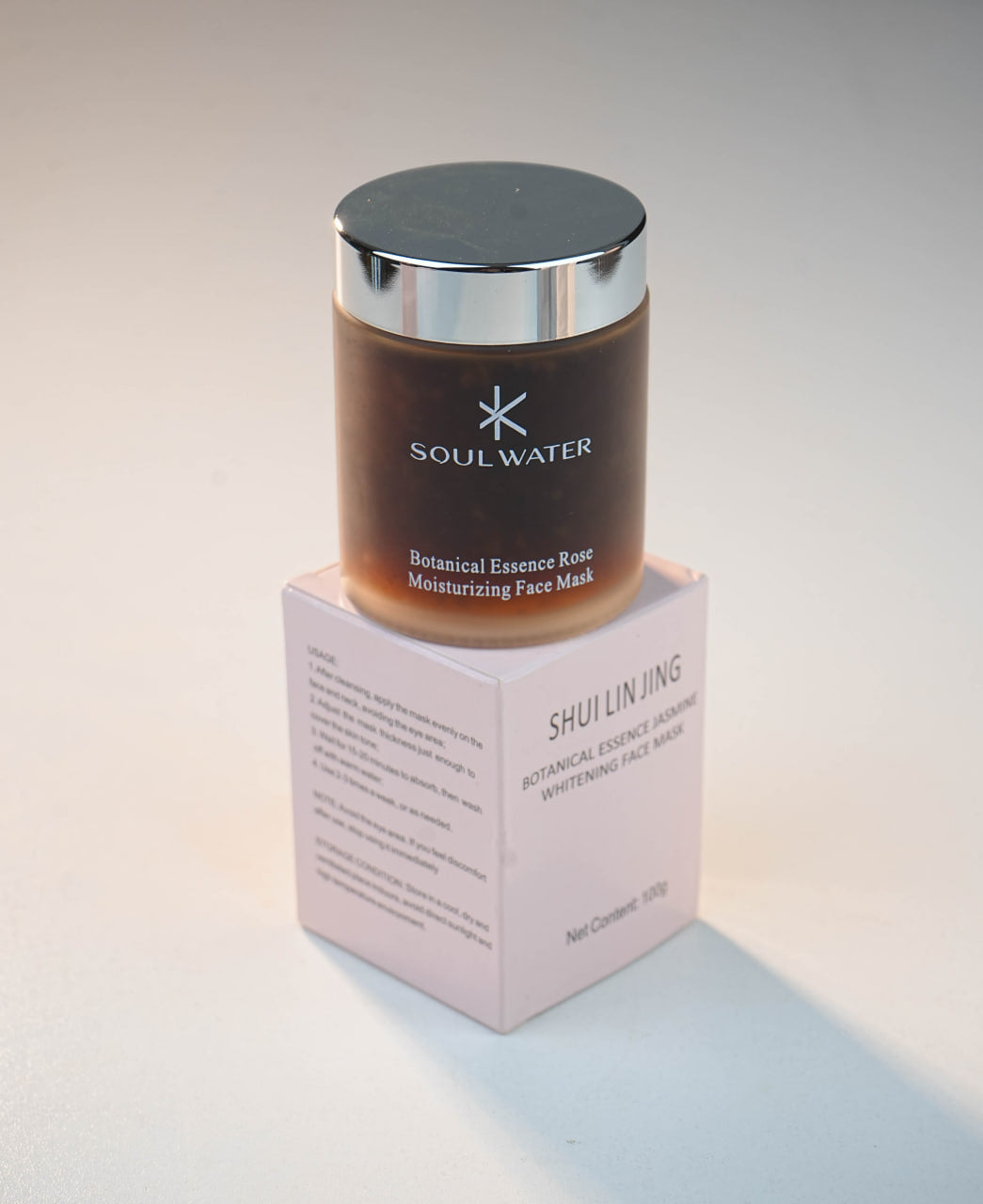 SHUILINJING Botanical Essence Rose Moisturizing Face Mask Carton (100 Units)