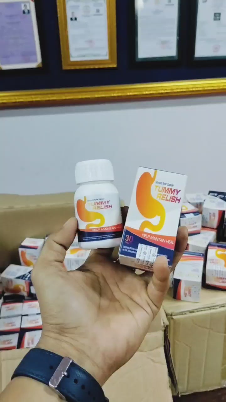 TUMMY RELISH - Premium Digestive Health & Gut Wellness Supplement